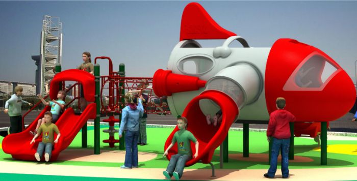 飛機系列-兒童游樂設施